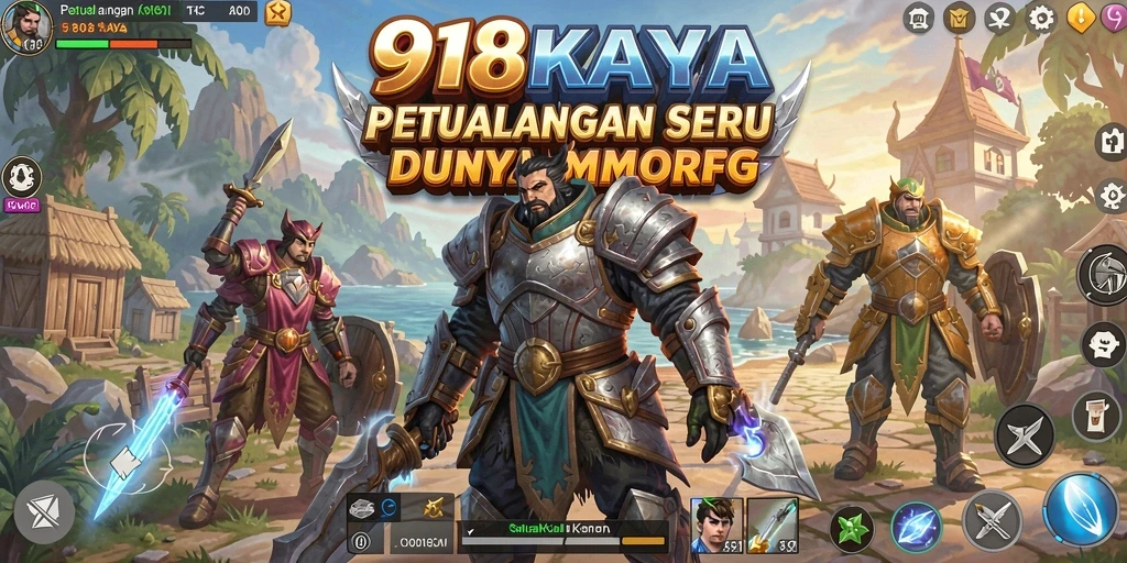 Gameplay mendebarkan di dunia fantasi 918KAYA yang penuh petualangan.