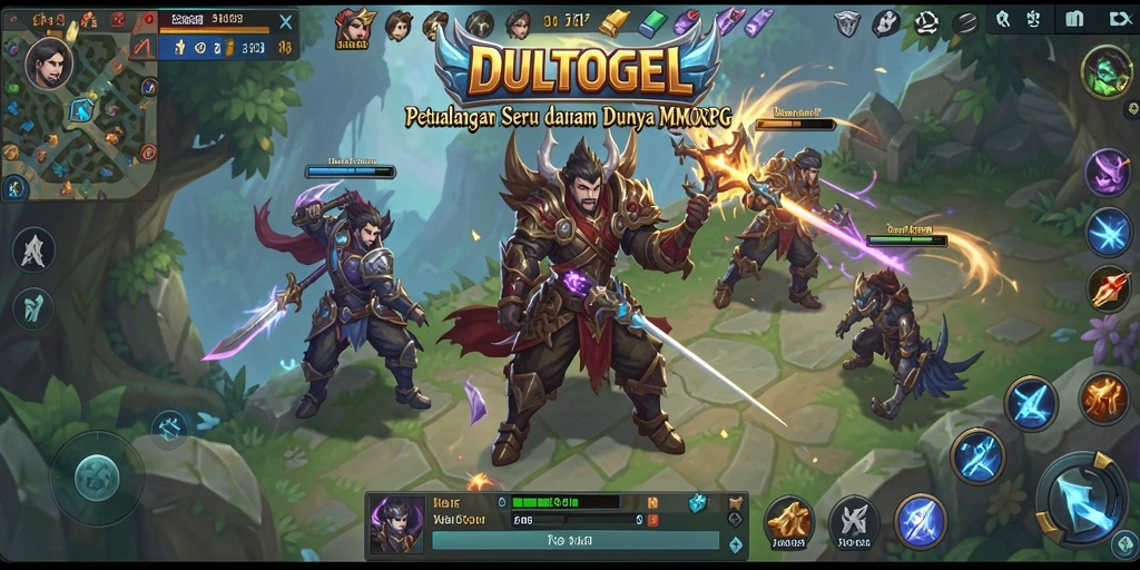 Gameplay DULTOGEL yang menegangkan dan interaktif.