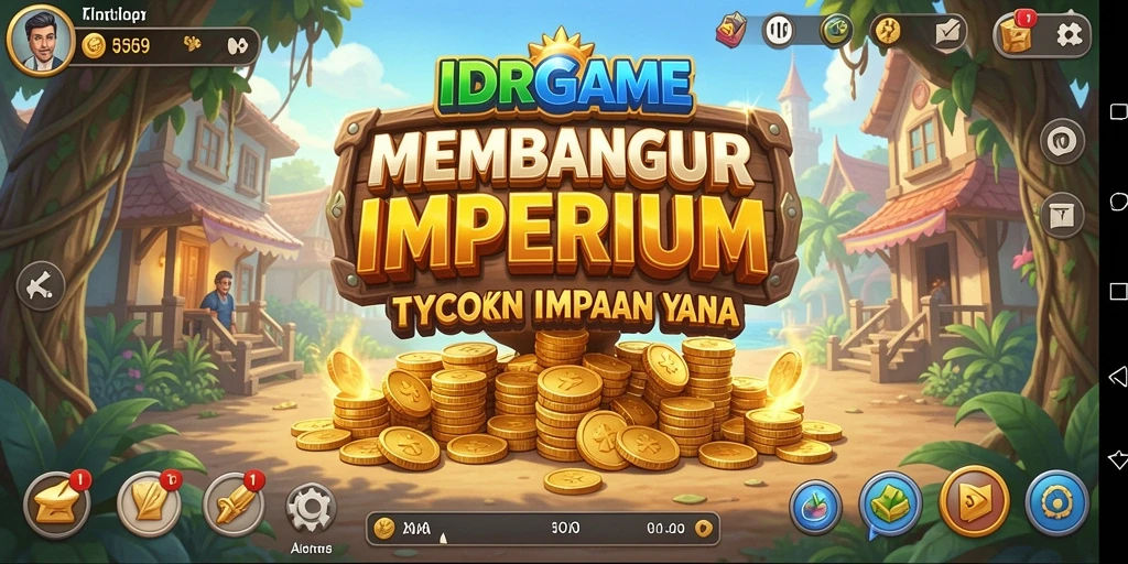 Screenshot IDRGAME menampilkan suasana gameplay Tycoon yang seru.
