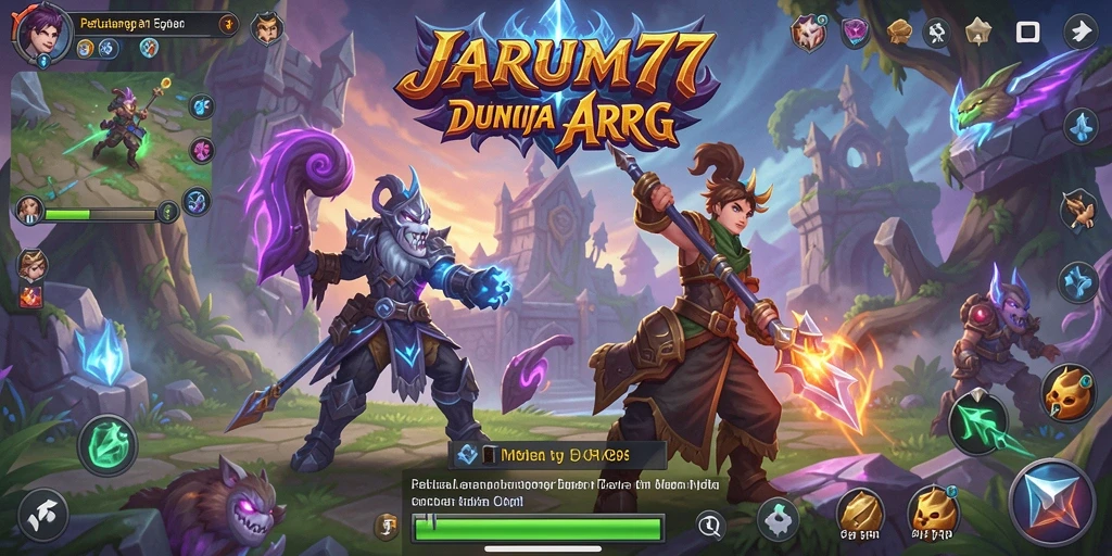 Tampilan gameplay menarik di JARUM77 dengan aksi seru ARPG.