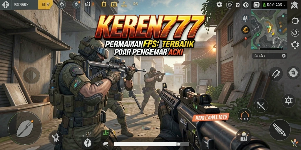 Gameplay seru KEREN777 dengan aksi FPS mendebarkan.