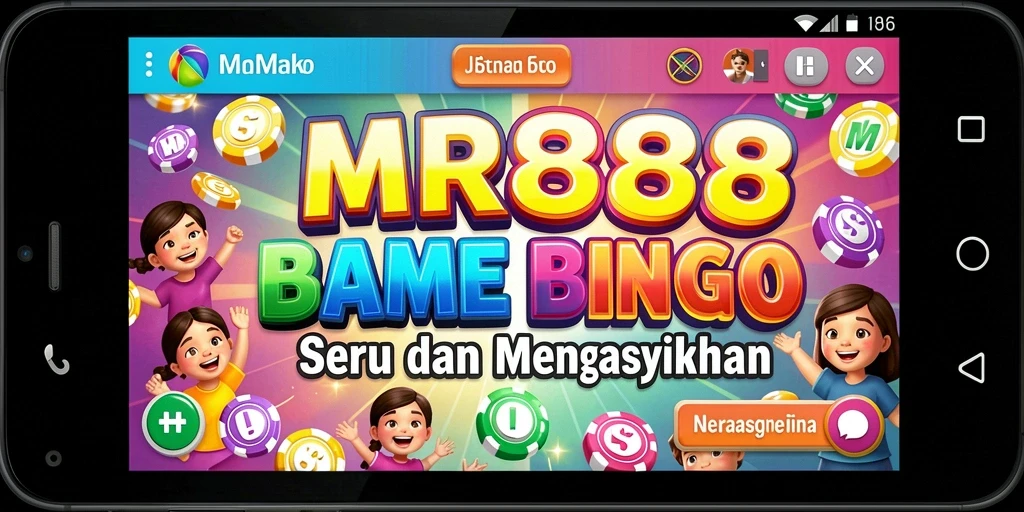 Tampilan gameplay Bingo yang menarik di MR888.