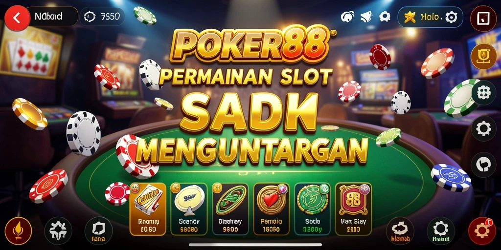 Tampilan gameplay seru di POKER88 dengan banyak hadiah.