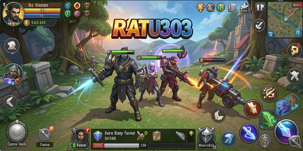 Screenshot gameplay menarik di RATU303 dengan aksi strategi yang intens.