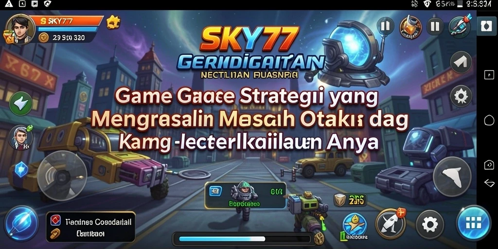 Gambaran gameplay <strong>SKY77</strong> yang intens dan penuh strategi.