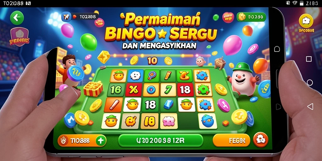 Tangkapan layar TO288 menampilkan gameplay Bingo yang seru dan interaktif.